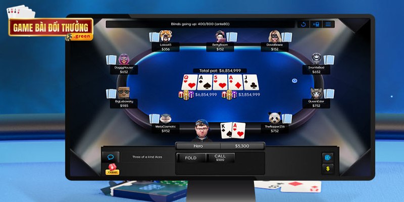 Poker online, tựa game bài thu hút đông đảo thành viên