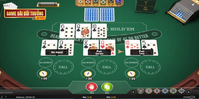 Poker online hiện có nhiều phiên bản thú vị